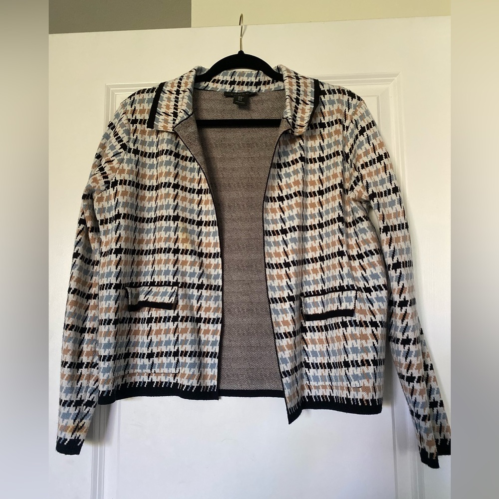 Houndstooth Cardigan